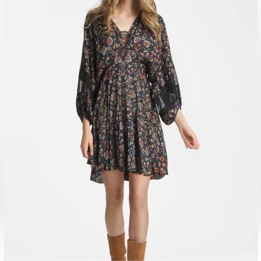 Anthropologie Sachin And Babi Floral Garden Dress - Picture 3 of 10